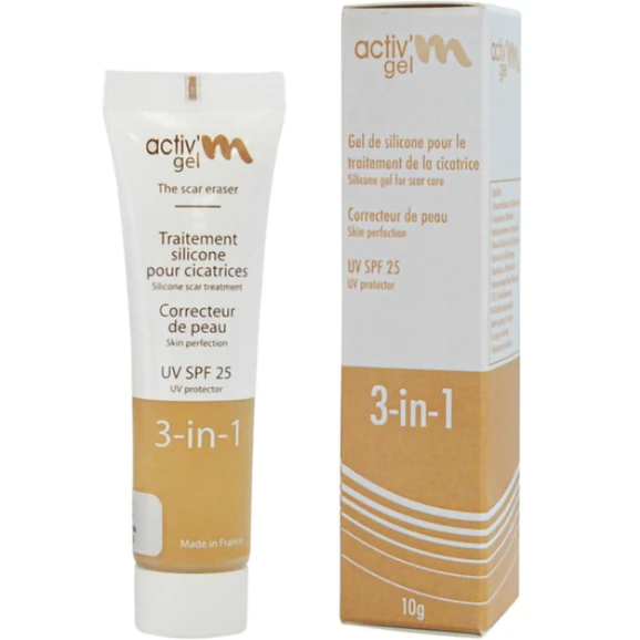 ACTIV'M GEL - 3 in 1 Πρόληψη & Αντιμετώπιση Ουλών SPF25 - 10g